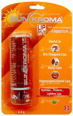 Sunkroma Spf 15 Lip Balm 4.8Gm Sunkroma Spf 15 Lip Balm 4.8Gm