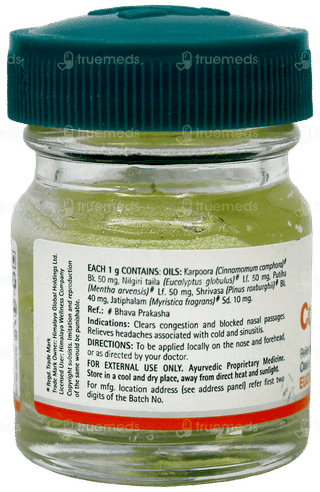 Himalaya Rapid Action Cold Balm 10Gm