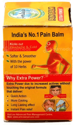Amrutanjan Extra Power Pain Balm 50Ml