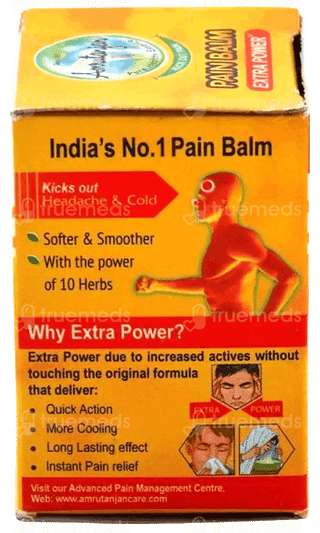 Amrutanjan Extra Power Pain Balm 50Ml
