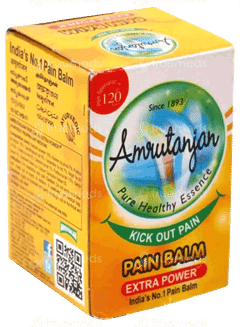 Amrutanjan Extra Power Pain Balm 50Ml