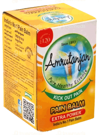 Amrutanjan Extra Power Pain Balm 50Ml