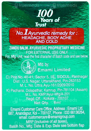 Zandu Balm 8ml