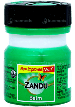 Zandu New Improved Balm 8Ml