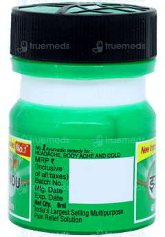 Zandu New Improved Balm 8Ml