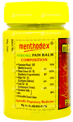 Menthodex Strong Pain Balm 100gm