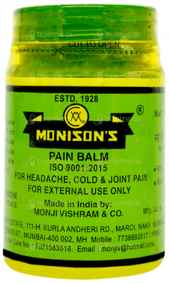 Monisons Pain Balm 100gm
