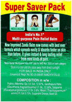 Zandu Balm 25Ml
