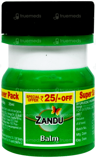 Zandu Balm 25Ml