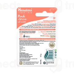 Himalaya Peach Shine Lip Care 4.5 GM Himalaya Peach Shine Lip Care 4.5 GM