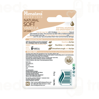 Himalaya Natural Soft Vanilla Lip Care 4.5gm