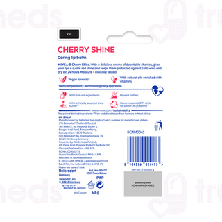 Nivea Cherry Shine Lip Balm 4.8gm