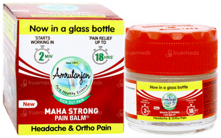 Amrutanjan Maha Strong Pain Balm 8ml