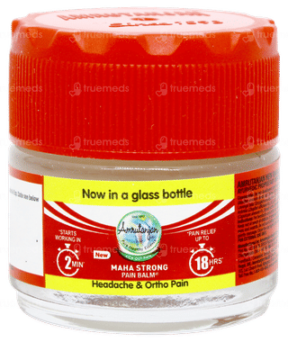 Amrutanjan Maha Strong Pain Balm 8ml