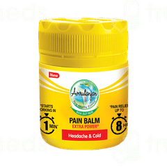 Amrutanjan Aromatic Action Extra Power New Pain Balm 27.5ml Amrutanjan Aromatic Action Extra Power New Pain Balm 27.5ml