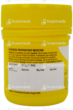 Amrutanjan Aromatic Action Extra Power New Pain Balm 27.5ml