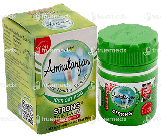 Amrutanjan Strong Double Power Pain Balm 7.2gm