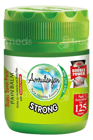 Amrutanjan Strong Double Power Pain Balm 7.2Gm