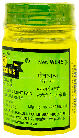 Monison Pain Balm 45gm
