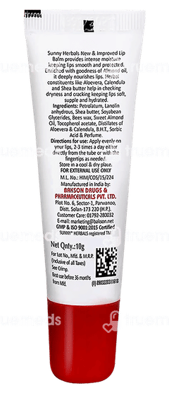 Baksons Lip Balm 10 GM