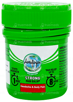 Amrutanjan Strong Pain Balm 50ml Amrutanjan Strong Pain Balm 50ml