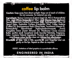 Mcaffeine Coffee Lip Balm 12 GM