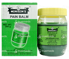 Monisons Pain Balm 200gm Monisons Pain Balm 200gm