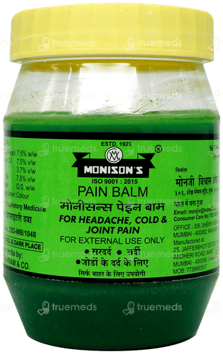 Monisons Pain Balm 200Gm