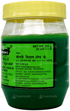 Monisons Pain Balm 200Gm