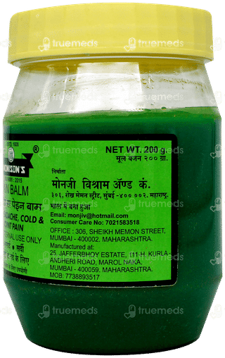 Monisons Pain Balm 200Gm