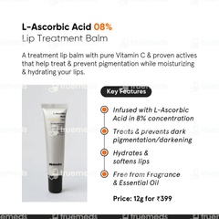 Minimalist L Ascorbic Acid 8 % Lip Balm 12 GM