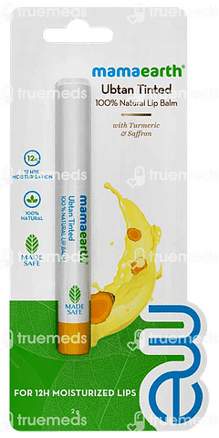 Mamaearth Ubtan Tinted Natural Lip Balm 2 GM