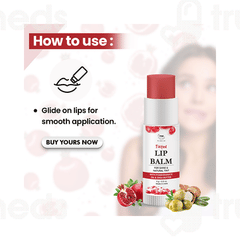 Tnw Tinted With Pomegranate Oil And Shea Butter Lip Balm 6Gm