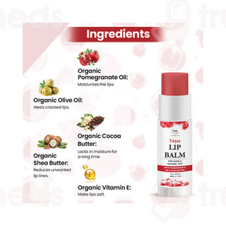 Tnw Tinted With Pomegranate Oil And Shea Butter Lip Balm 6Gm