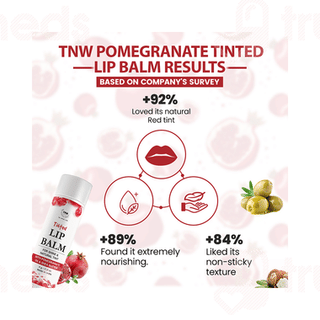 Tnw Tinted With Pomegranate Oil And Shea Butter Lip Balm 6Gm