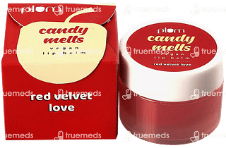 Plum Candy Melts Vegan Red Velvet Love Lip Balm 12 GM