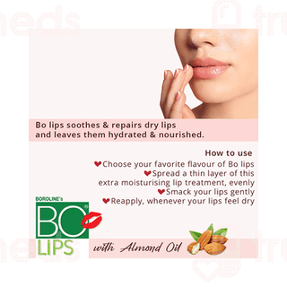 Boroline Bo Lips Strawberry Flavour Lip Balm 10 GM
