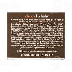 Mcaffeine Choco Lip Balm 12 GM Mcaffeine Choco Lip Balm 12 GM