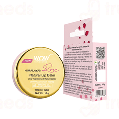 Wow Skin Science Himalayan Rose Natural Lip Balm 10 GM