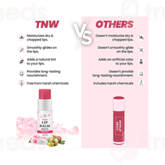 Tnw Tinted Rose Oil And Shea Butter Lip Balm 6 Gm