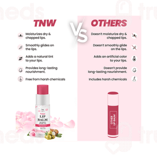 Tnw Tinted Rose Oil And Shea Butter Lip Balm 6 Gm