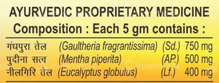 Patanjali Balm 10Gm
