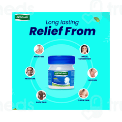 Ortho Aid Natural Pain Relief Balm 10 ML Ortho Aid Natural Pain Relief Balm 10 ML