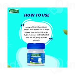 Ortho Aid Natural Pain Relief Balm 10 ML Ortho Aid Natural Pain Relief Balm 10 ML
