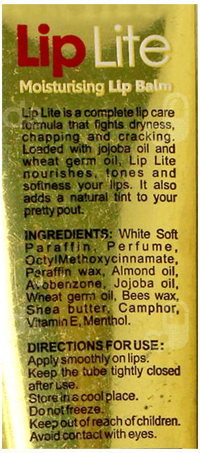 Liplite Spf 15 Mixed Fruit Moisturising Lip Balm 15Gm