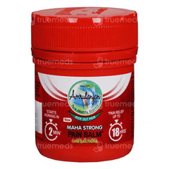 Amrutanjan Maha Strong Pain Balm 27.5Ml