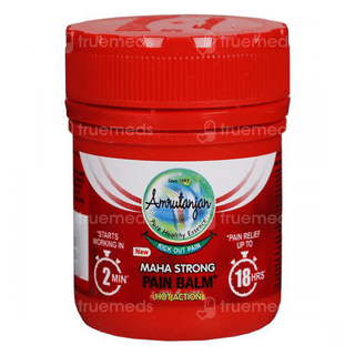 Amrutanjan Maha Strong Pain Balm 27.5Ml