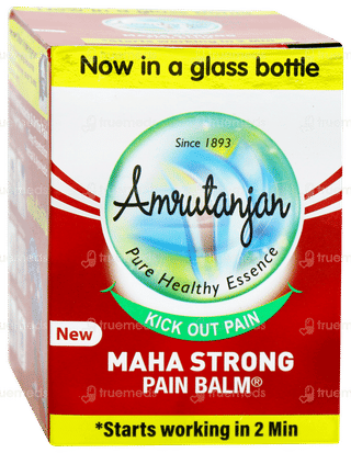 Amrutanjan Maha Strong Pain Balm 50ml