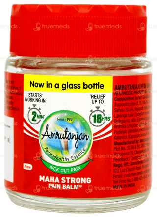 Amrutanjan Maha Strong Pain Balm 50ml