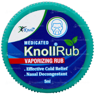 Knollrub Vaporizing Rub 5Ml